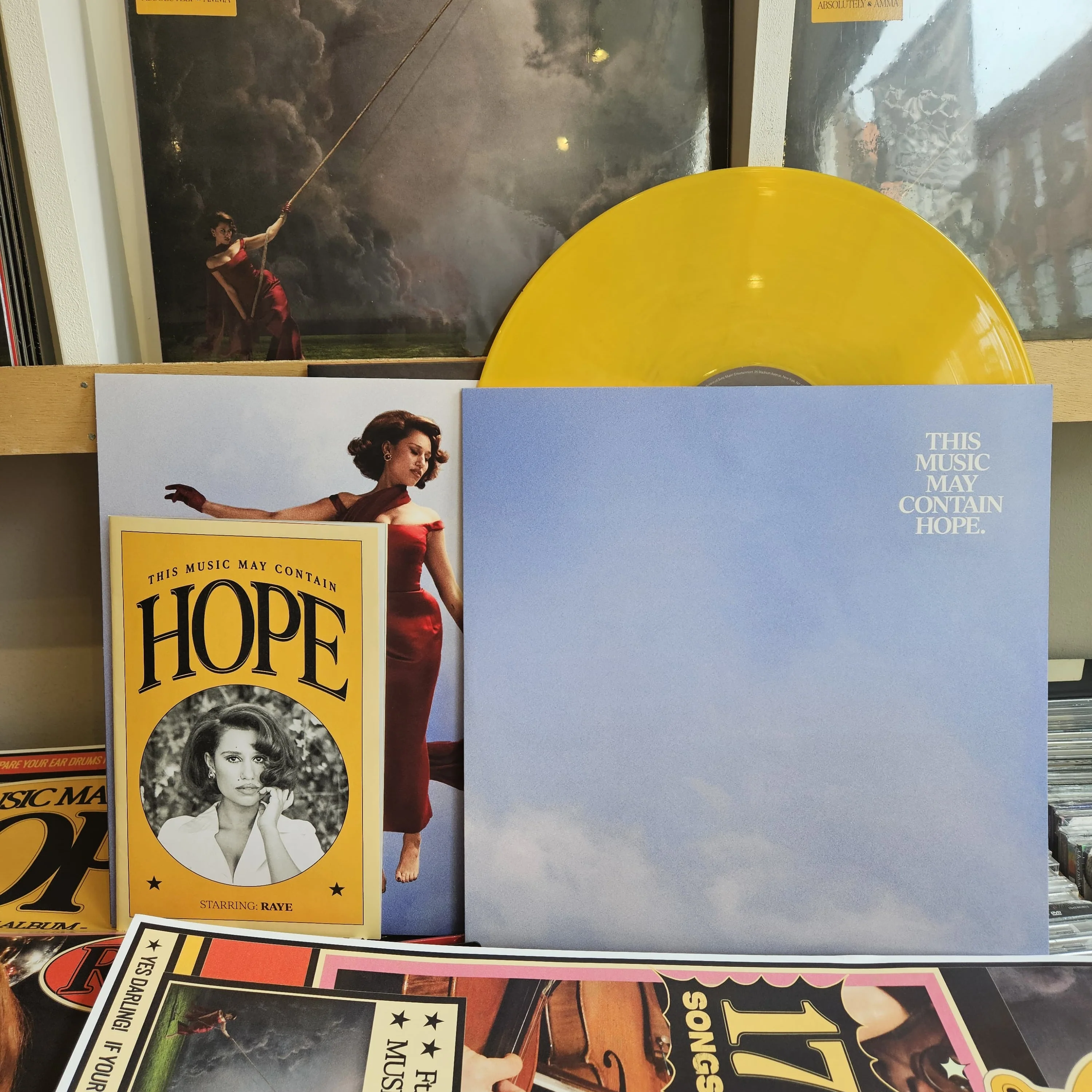 RAYE - This Music May Contain Hope (Yellow Vinyl LP) - Image 2