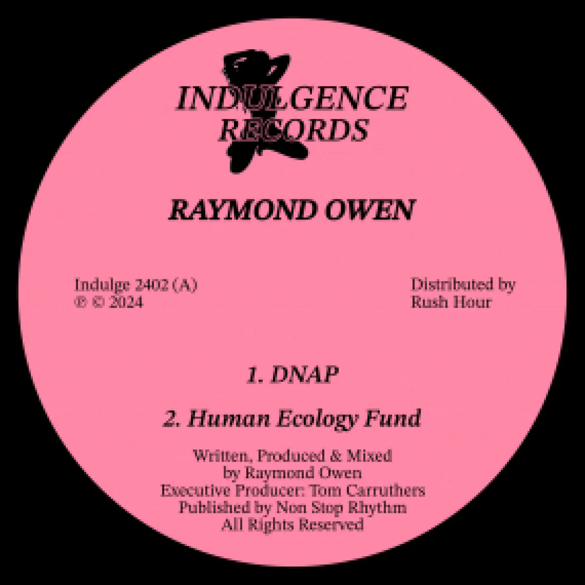 Raymond Owen - Detachment EP (12")