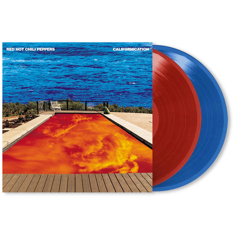 Red Hot Chili Peppers - Californication (Anniversary Edition) (Red & Ocean Blue Coloured LP)