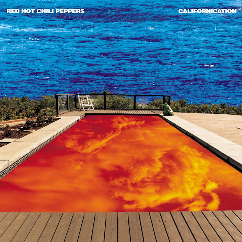 Red Hot Chili Peppers - Californication (Anniversary Edition) (Red & Ocean Blue Coloured LP) - Image 2