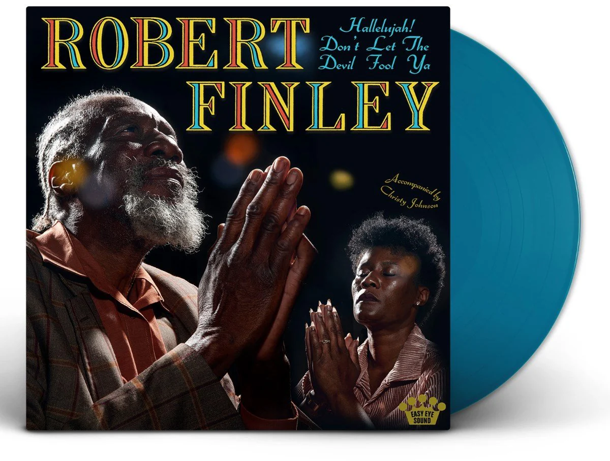 Robert Finley - Hallelujah! Don't Let The Devil Fool Ya (Blue Vinyl LP) - Image 2