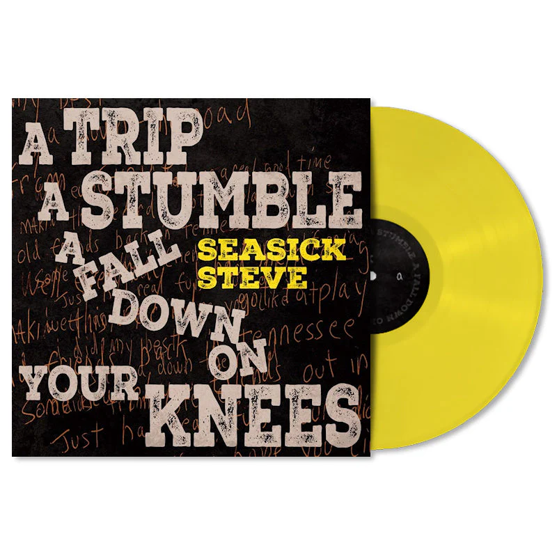 Seasick Steve - A Trip, A Stumble, A Fall Down On Your Knees (Canary Yellow LP) - Image 2