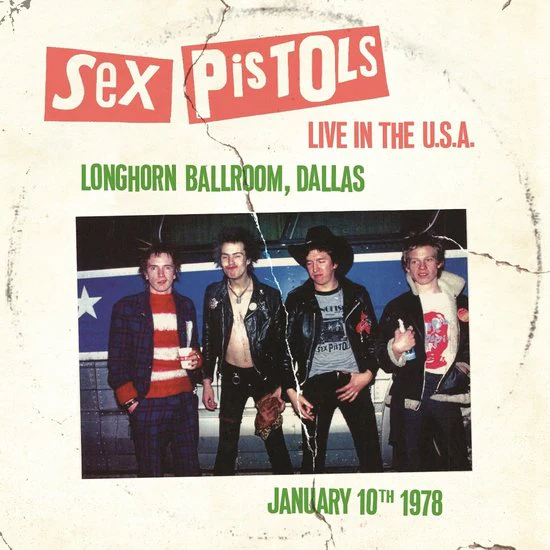 Sex Pistols - Live In The Usa 1978 - Dallas (White Coloured LP)
