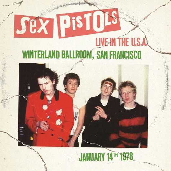 Sex Pistols - Live In The USA 1978 - San Francisco (Blue Coloured LP)