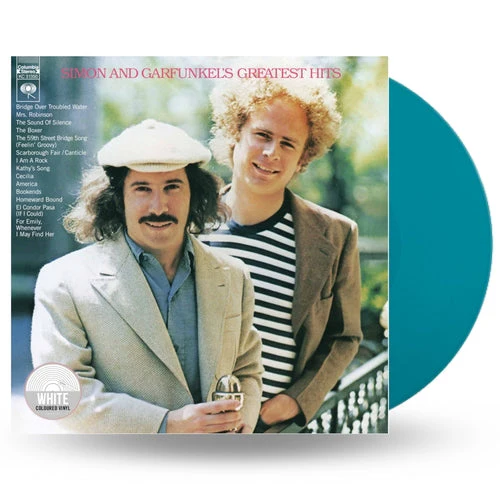 Simon & Garfunkel - Greatest Hits (Turquoise Vinyl LP) - Image 2