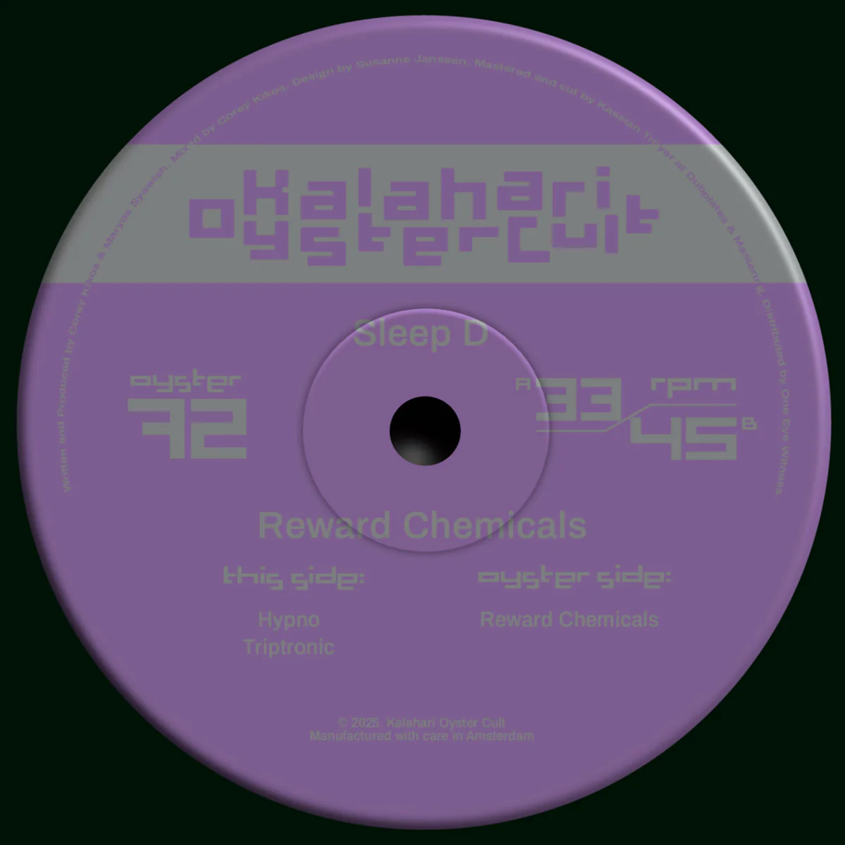 Sleep D - Reward Chemicals (12")