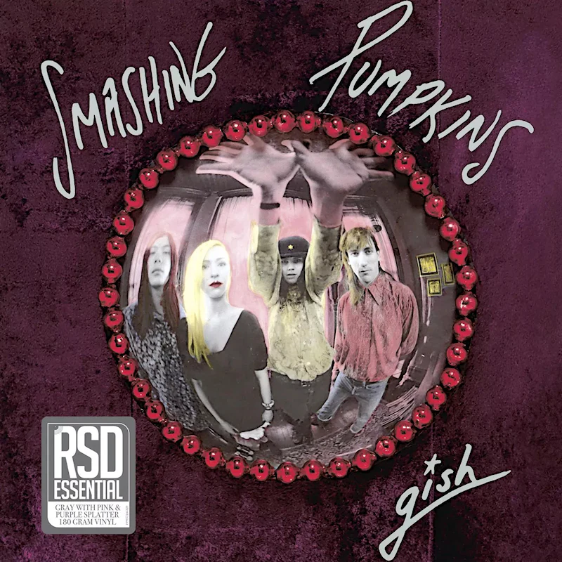 Smashing Pumpkins - Gish (35th Anniversary Edition Grey with Pink & Purple Splatter LP) - Image 2