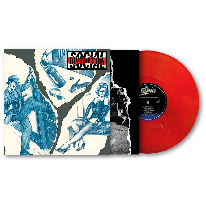 Social Distortion - Social Distortion (Red Vinyl LP)
