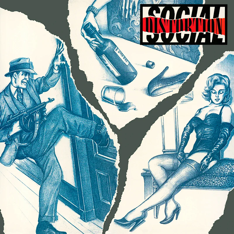 Social Distortion - Social Distortion (Red Vinyl LP) - Image 2
