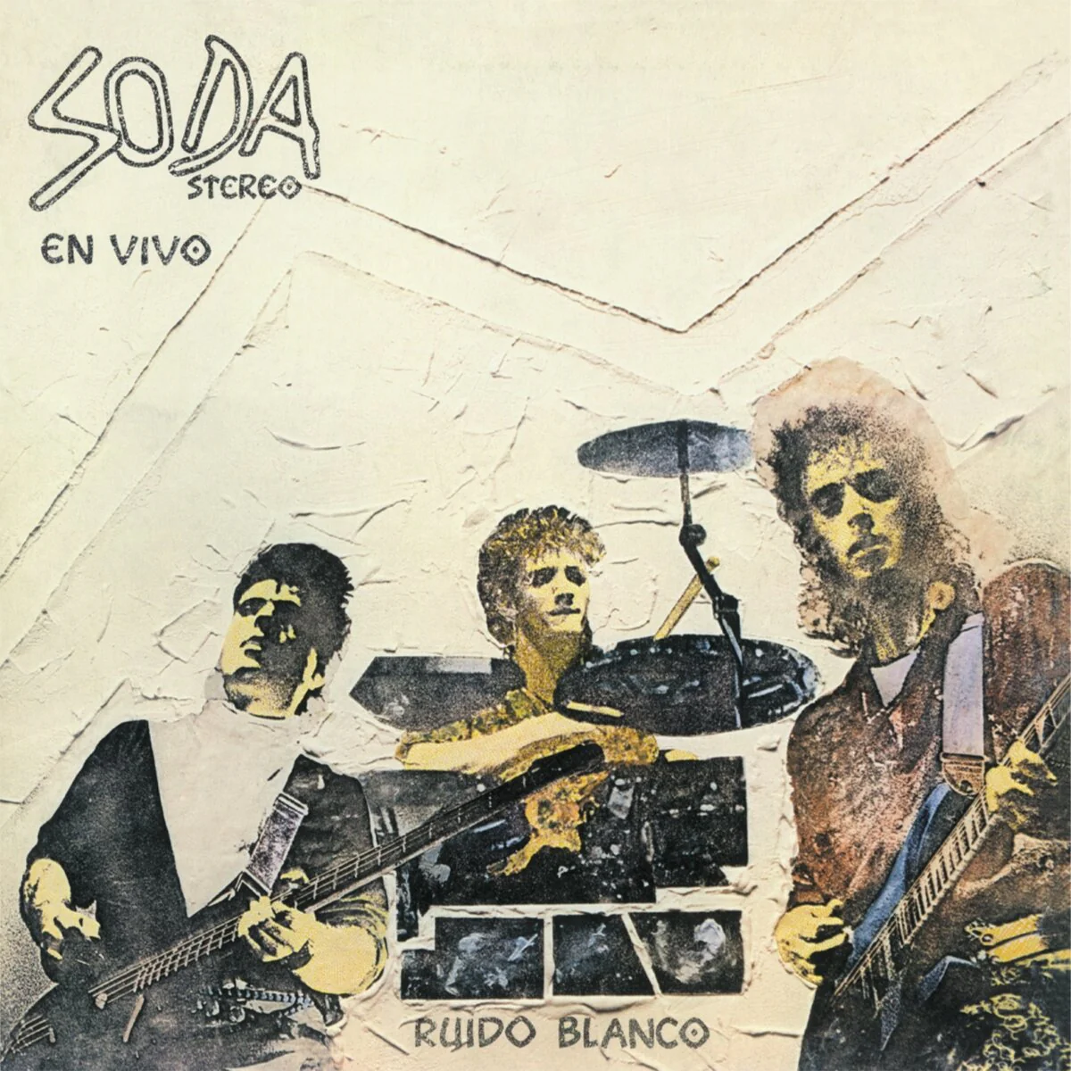 Soda Stereo - Ruido Blanco - En Vivo (Clear Vinyl LP) - Image 2