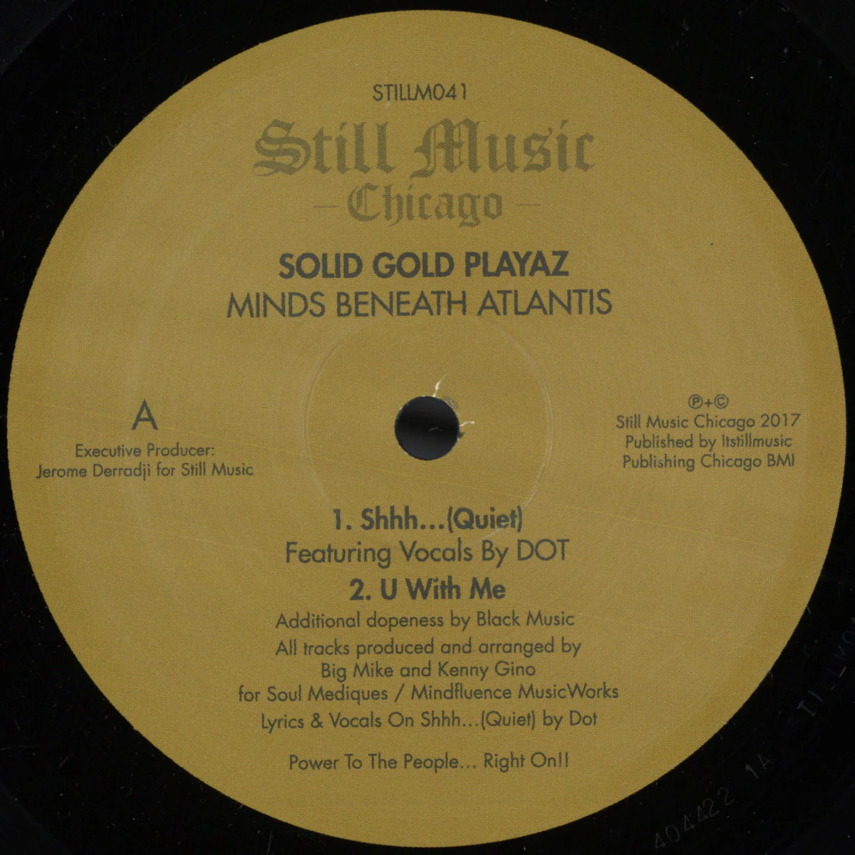 Solid Gold Playaz - Minds Beneath Atlantis (12")