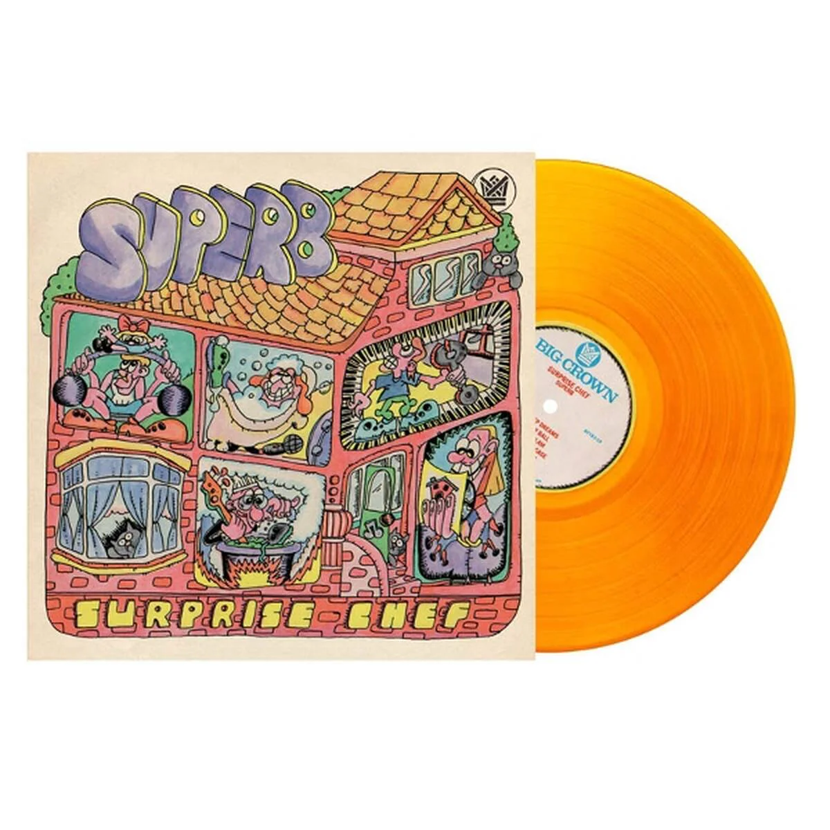 Surprise Chef - Superb (Translucent Tangerine Coloured LP)