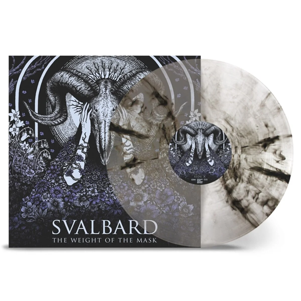 Svalbard - The Weight Of the mask (Crystal Clear/Black Marbled Coloured LP) - Image 2