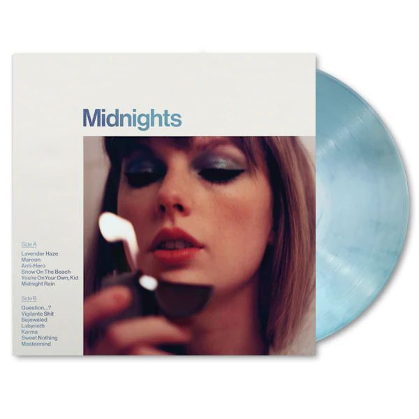 Taylor Swift - Midnights (Moonstone Blue Marbled LP)