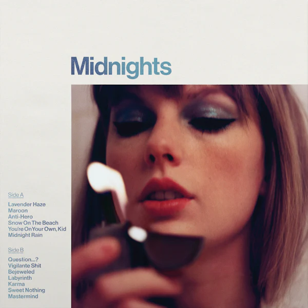 Taylor Swift - Midnights (Moonstone Blue Marbled LP) - Image 3