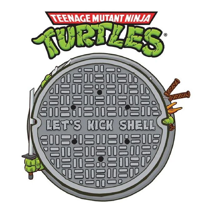 Teenage Mutant Ninja Turtles - Let's Kick Shell (Coloured 12")