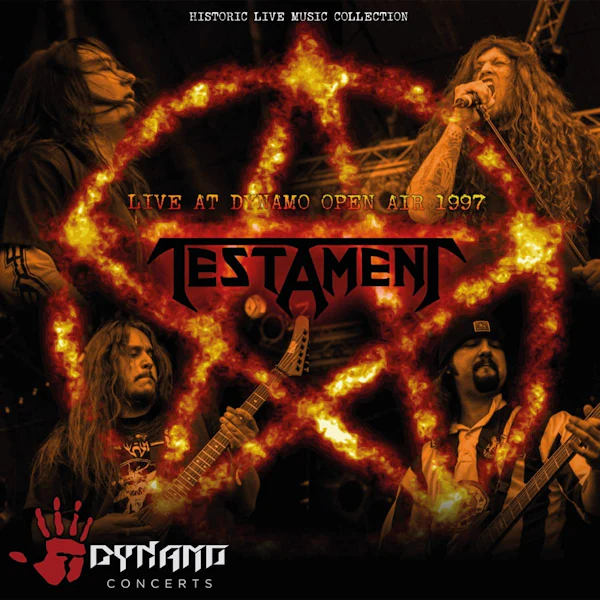 Testament - Live At Dynamo Open Air 1997 (Orange LP) - Image 3