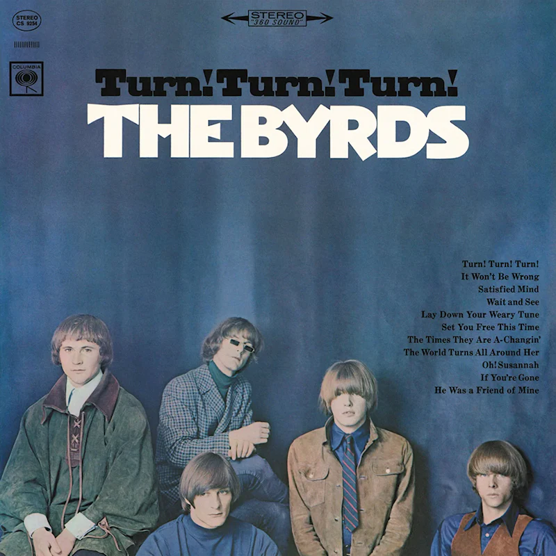 The Byrds - Turn! Turn! Turn! (Blue Vinyl LP) - Image 2