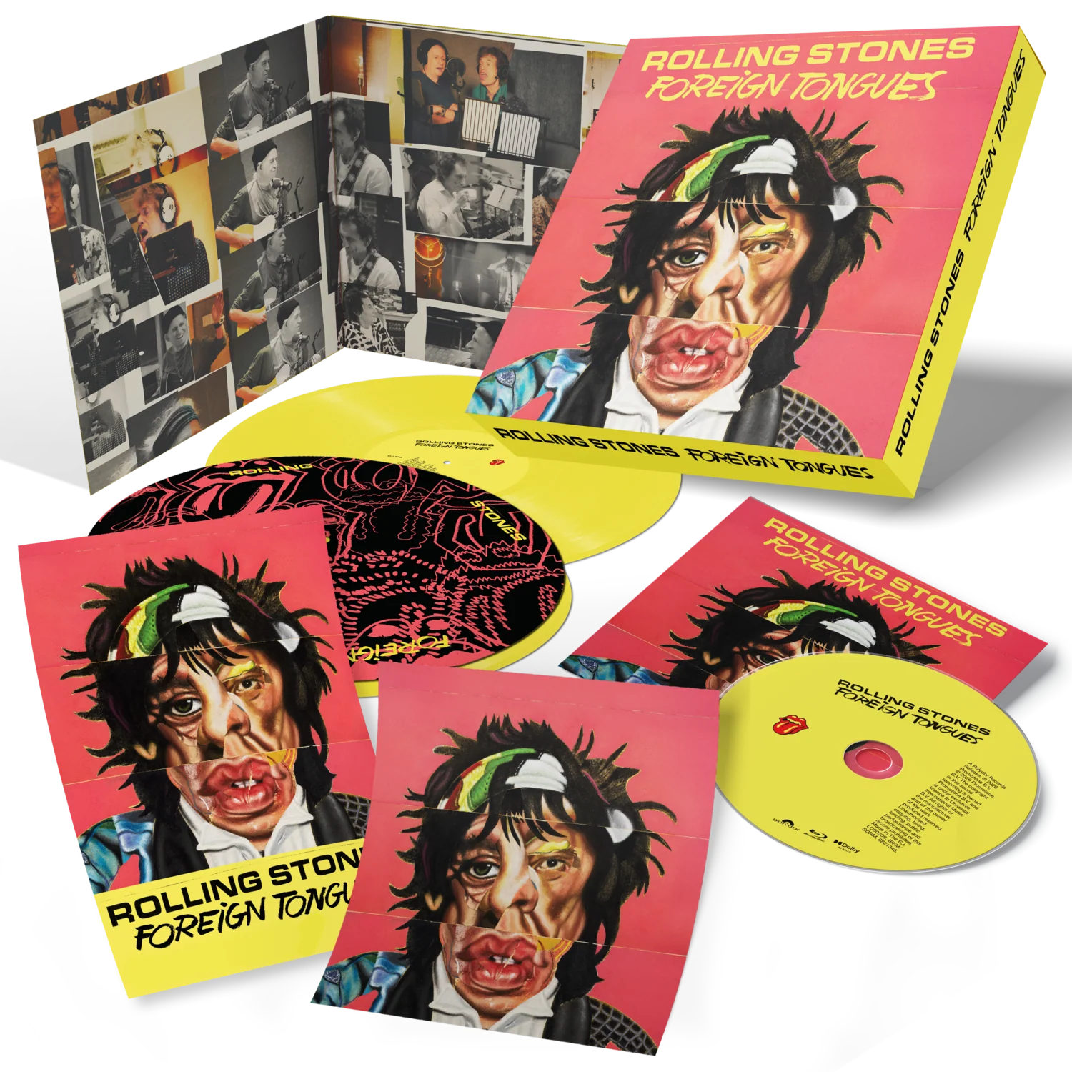 The Rolling Stones - Foreign Tongues (Yellow Vinyl, Boxset LP)