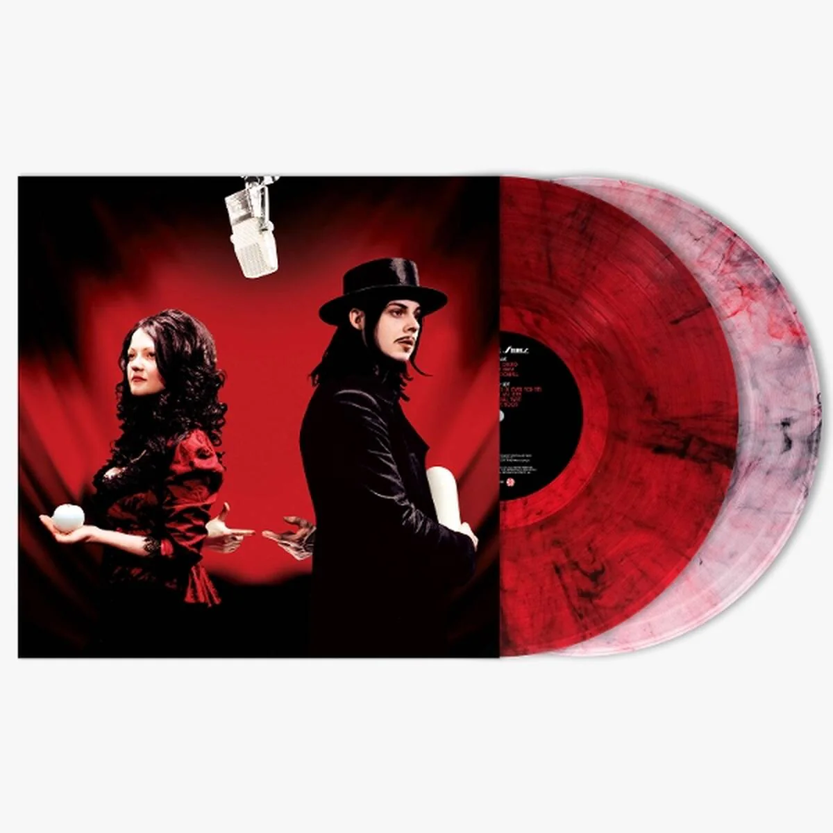 The White Stripes - Get behind me satan (20th anniversary edition) (Smoke Deep Red & Black Coloured LP) - Image 3