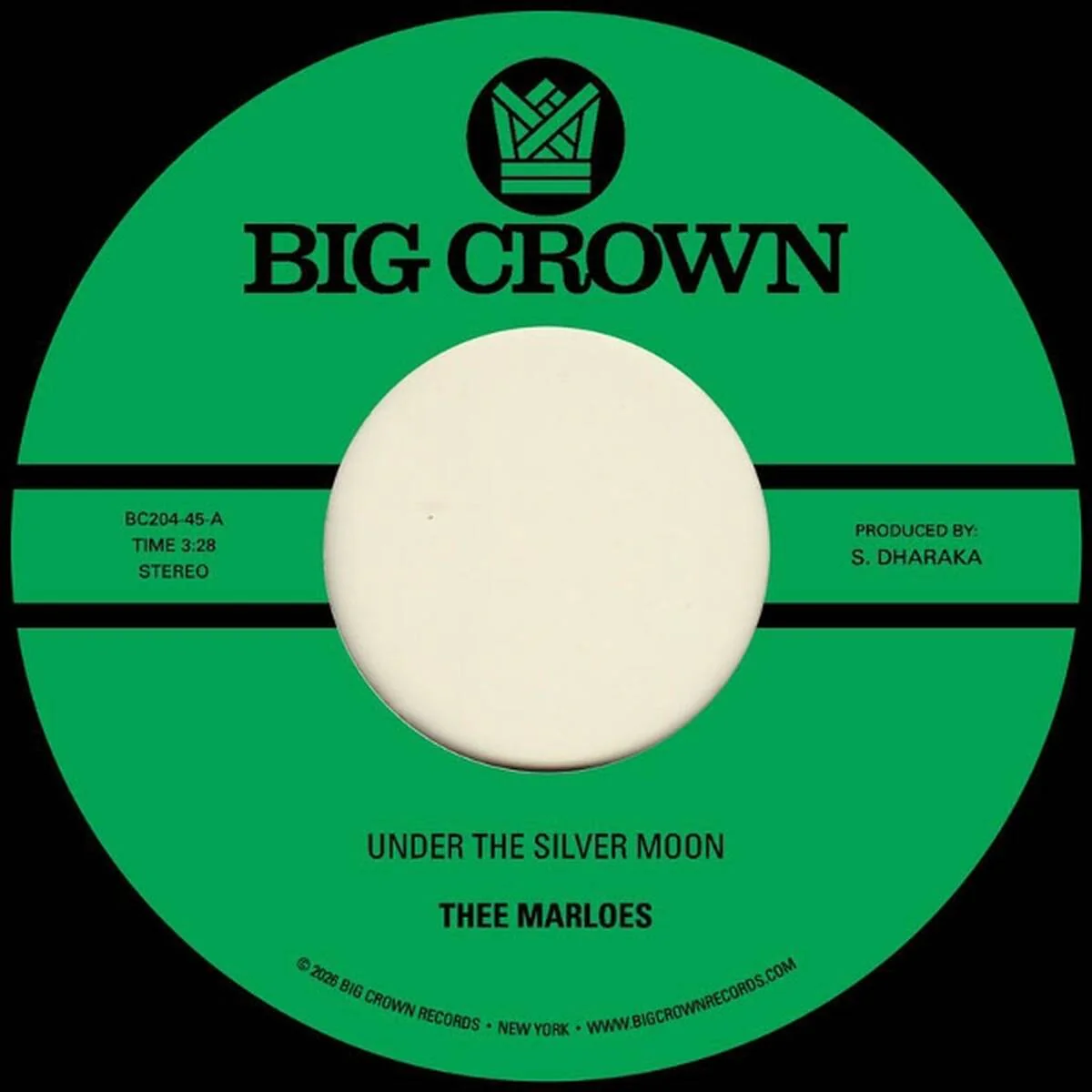 Thee Marloes - Under The Silver Moon (7") - Image 2