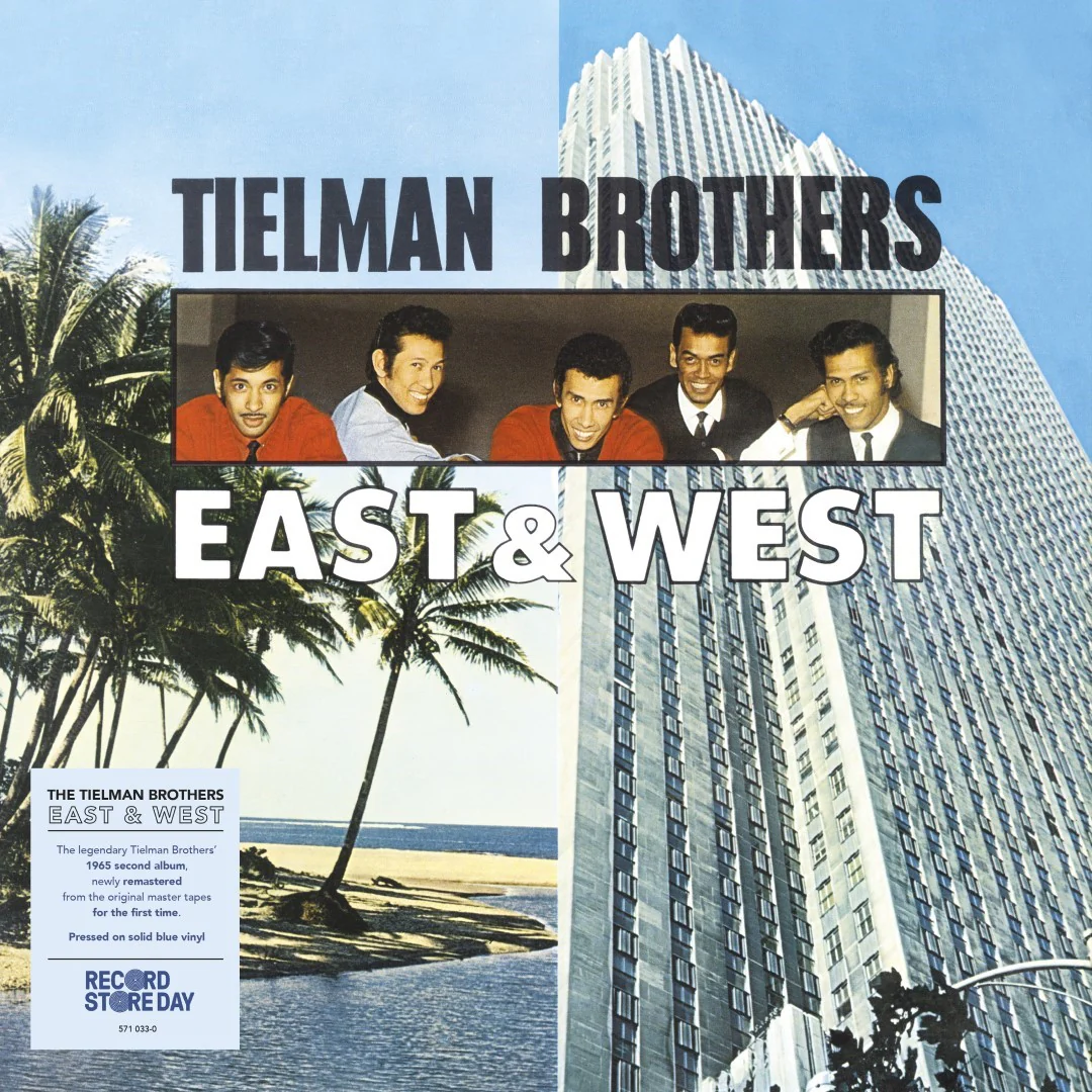 Tielman Brothers - East & West (Solid Blue Vinyl LP) - Image 2