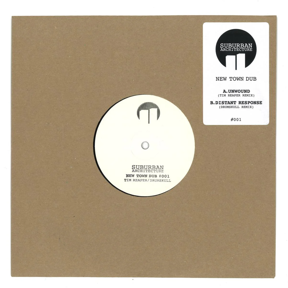 Tim Reaper / Drumskull - New Town Dub #001 (10")