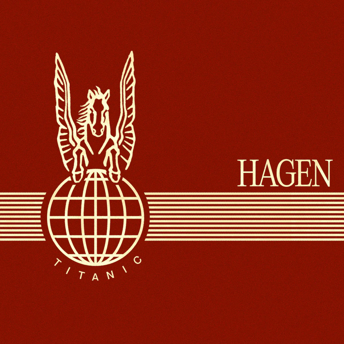 Titanic (Mabe Fratti And Hector Tosta) - Hagen (Cream Colour LP) - Image 2
