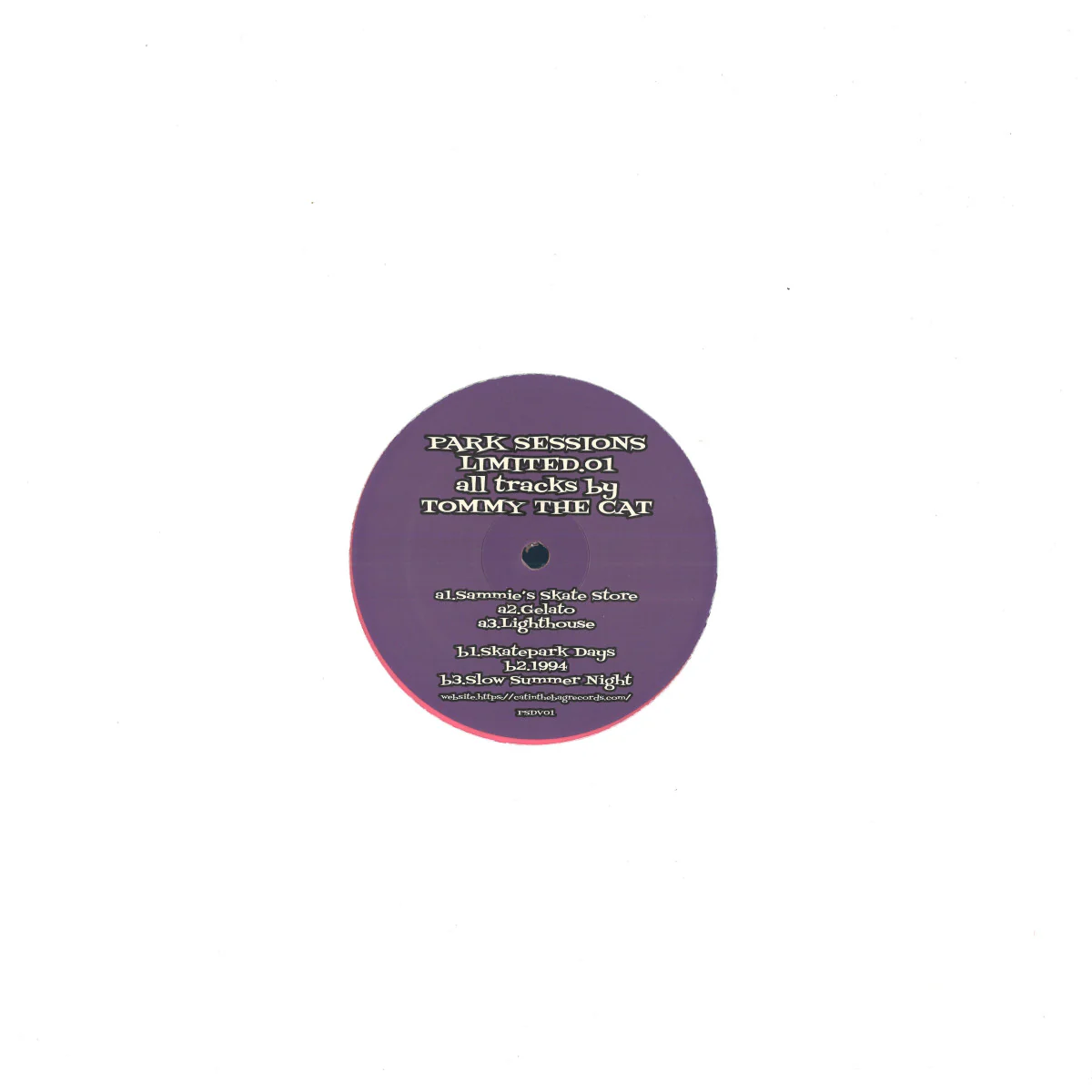 Tommy The Cat - Park Sessions Limited: Sunset Vibes (Pink Vinyl 12") - Image 2