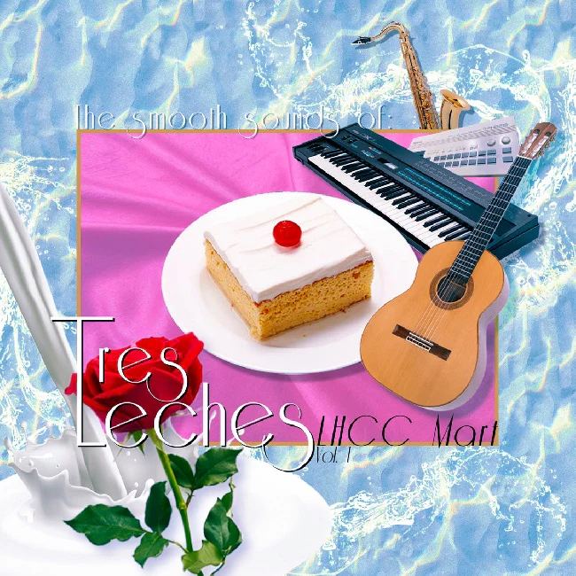 Tres Leches - The Smooth Sounds of Tres Leches, LHCC Mart Vol. 1 (Special Mix White and Yellow “tres Leches” Vinyl LP)