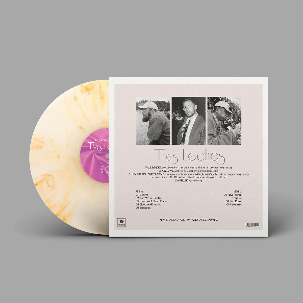 Tres Leches - The Smooth Sounds of Tres Leches, LHCC Mart Vol. 1 (Special Mix White and Yellow “tres Leches” Vinyl LP) - Image 5