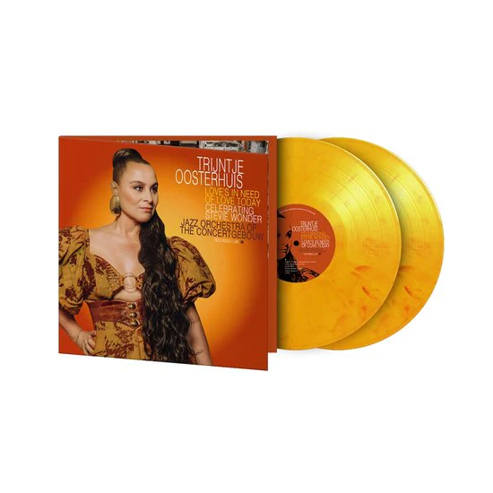 Trijntje Oosterhuis - Love's In Need Of Love Today (Yellow Flame Vinyl LP) - Image 3
