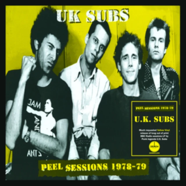 Uk Subs - Peel Sessions (Yellow Vinyl LP) - Image 2