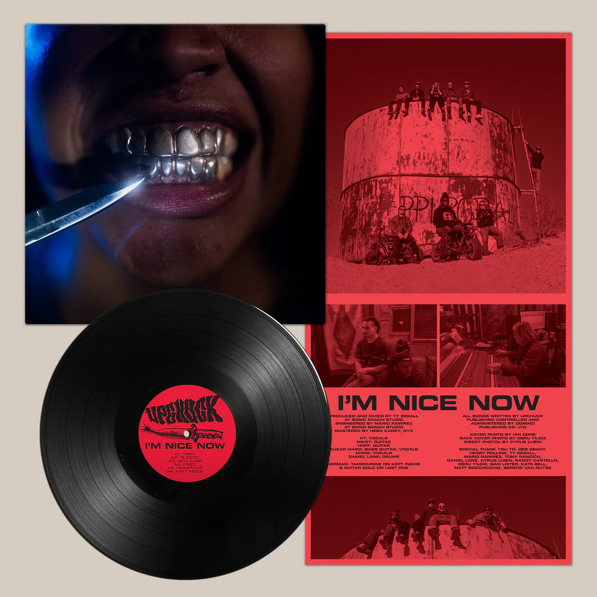 Upchuck - I'm Nice Now (LP) - Image 3