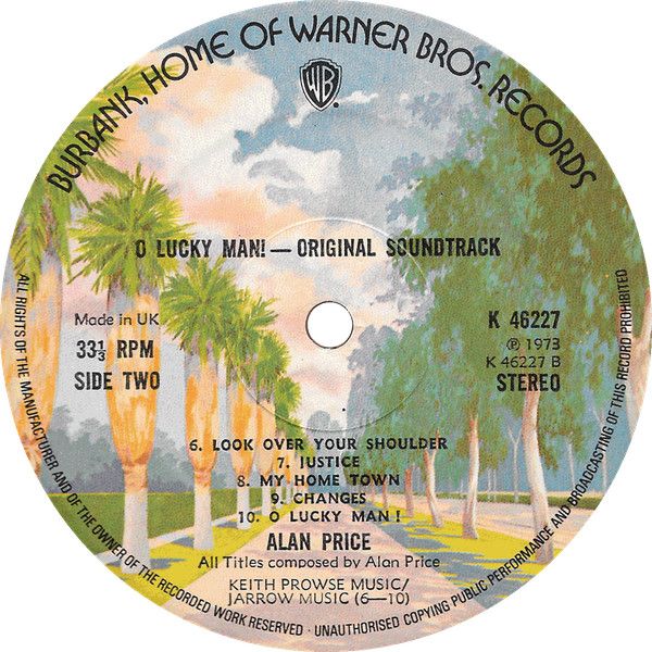 USED - Alan Price - O Lucky Man! – The Original Soundtrack - Image 6