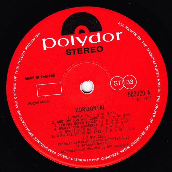 USED - Bee Gees - Horizontal - Image 3
