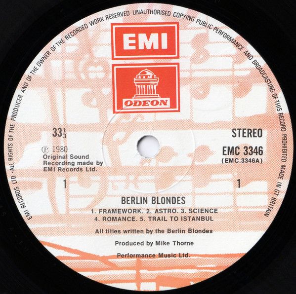 USED - Berlin Blondes - Berlin Blondes - Image 3