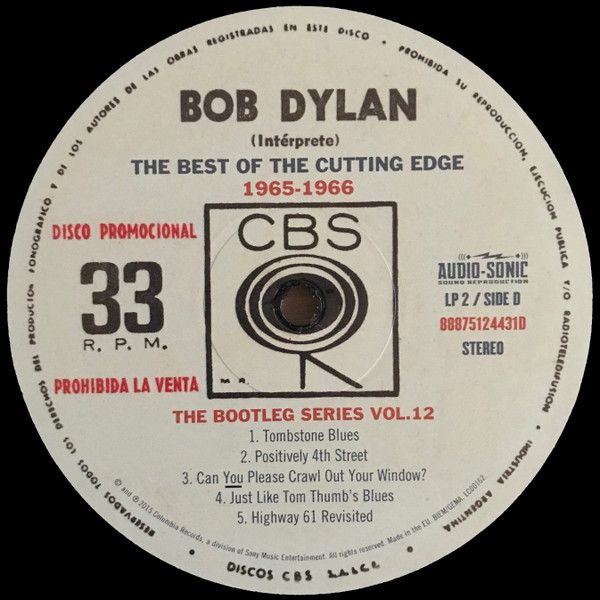 USED - Bob Dylan - The Best Of The Cutting Edge 1965-1966 - Image 10