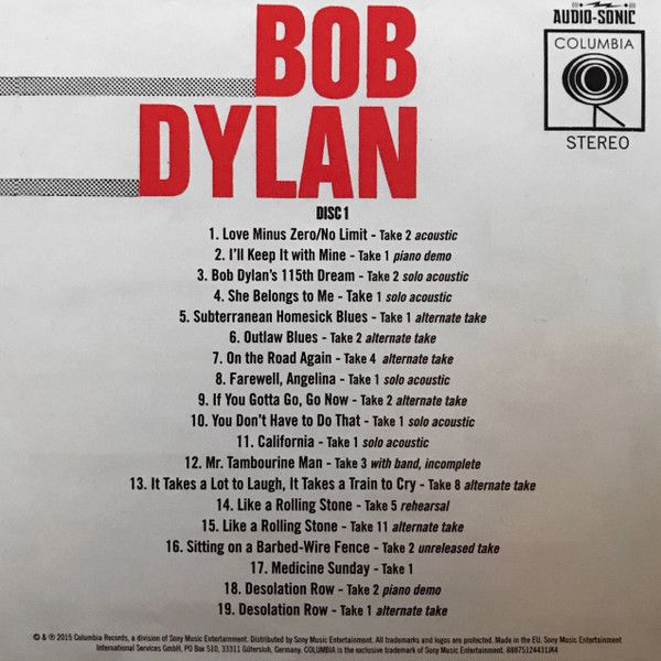 USED - Bob Dylan - The Best Of The Cutting Edge 1965-1966 - Image 16