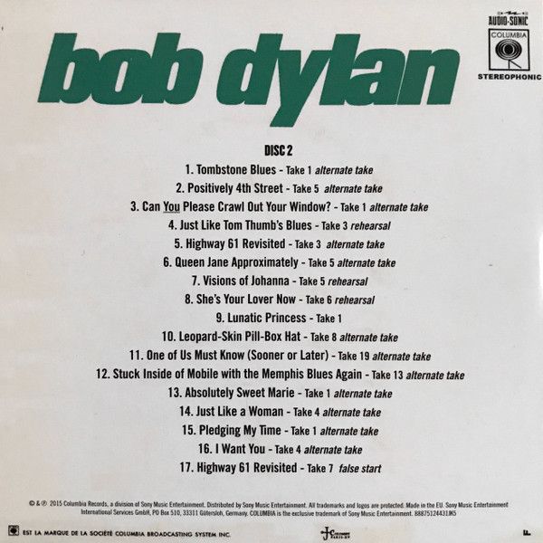 USED - Bob Dylan - The Best Of The Cutting Edge 1965-1966 - Image 19