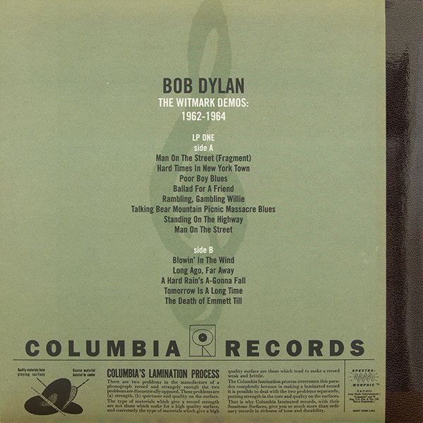 USED - Bob Dylan - The Witmark Demos: 1962-1964 - Image 6