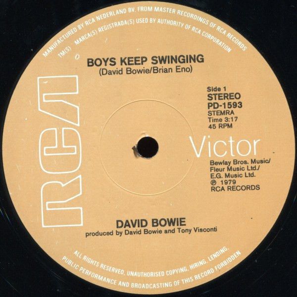USED - David Bowie - Boys Keep Swinging