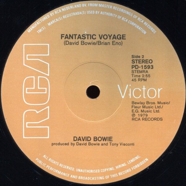 USED - David Bowie - Boys Keep Swinging - Image 2