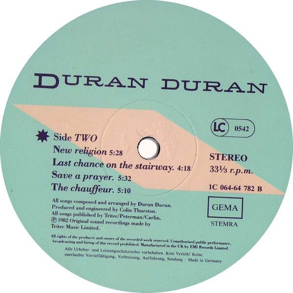 USED - Duran Duran - Rio - Image 4