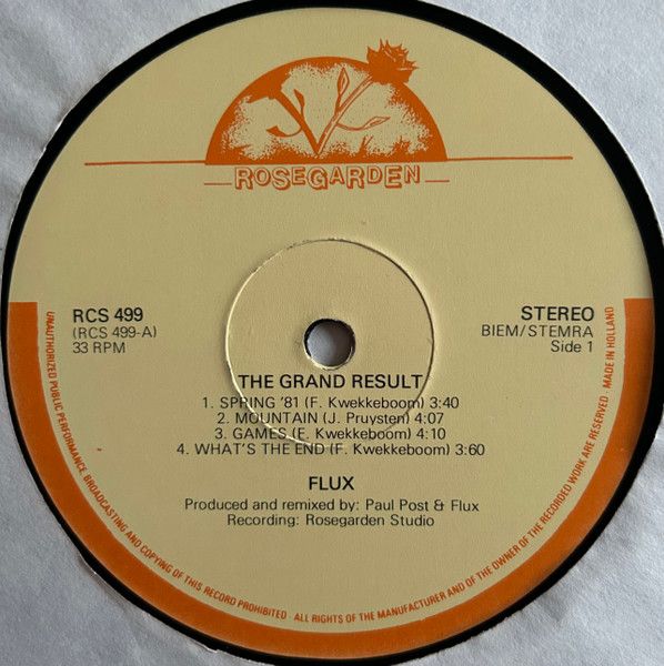 USED - Flux (3) - The Grand Result - Image 3