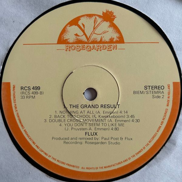 USED - Flux (3) - The Grand Result - Image 4