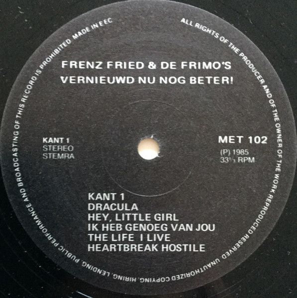 USED - Frenz Fried & De Frimo's - Vernieuwd Nu Nog Beter! - Image 3