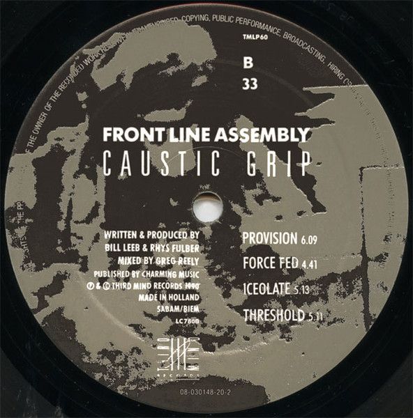 USED - Front Line Assembly - Caustic Grip - Image 4