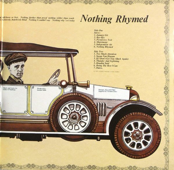 USED - Gilbert O'Sullivan - Himself - Image 3