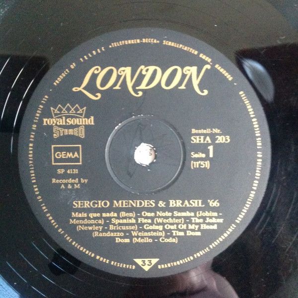 USED - Herb Alpert - Herb Alpert Presents Sergio Mendes & Brasil '66 - Image 3